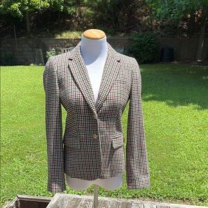 J.Crew Mercantile  houndstooth blazer